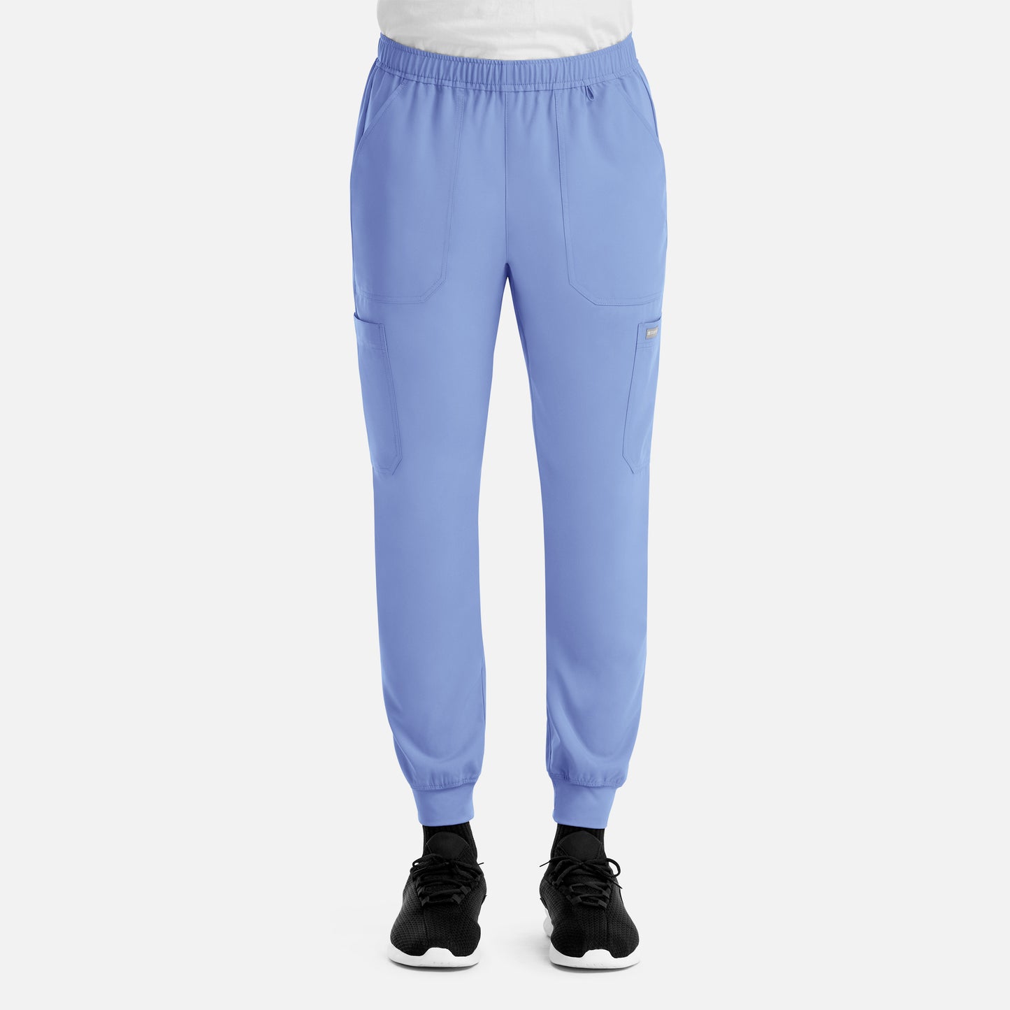 Momentum 5892 Men’s Full Elastic Jogger Ceil Blue