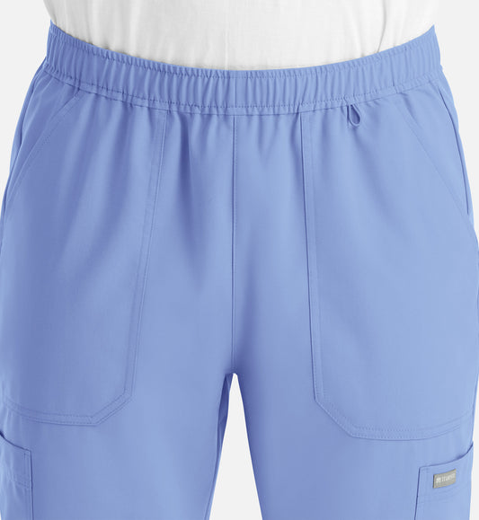 Momentum 5892 Men’s Full Elastic Jogger Ceil Blue