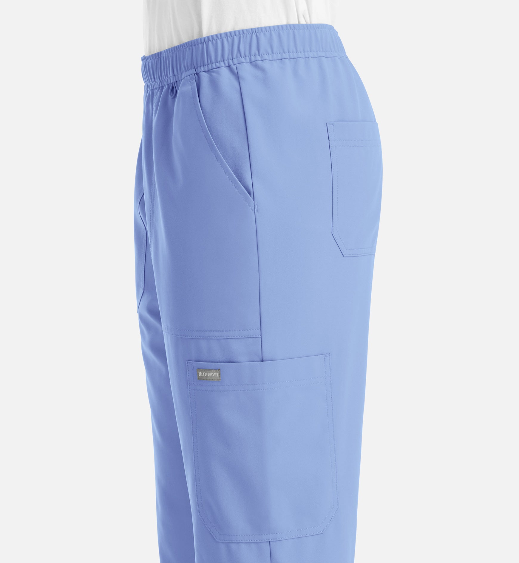 Momentum 5892 Men’s Full Elastic Jogger Ceil Blue