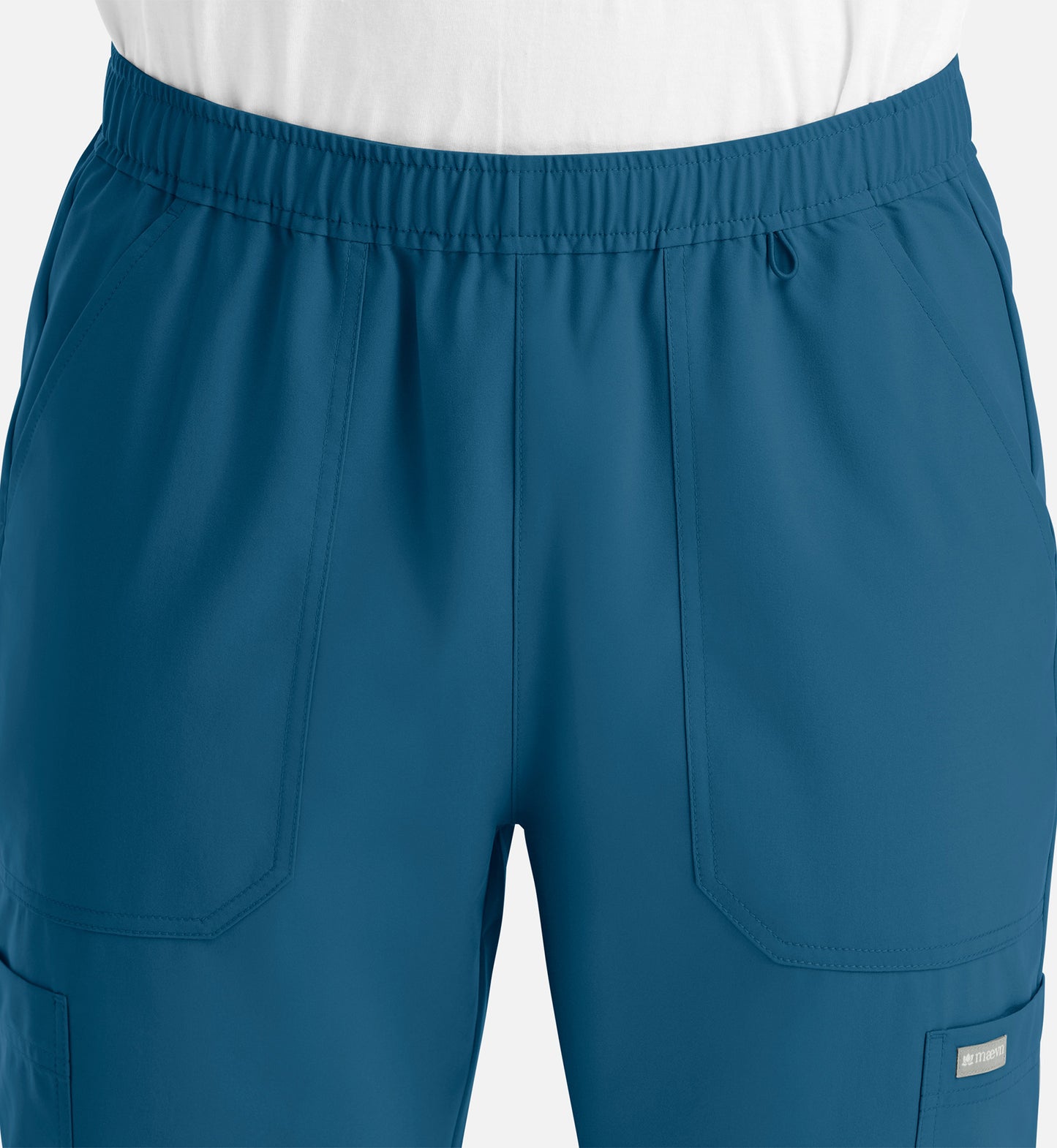 Momentum 5892 Men’s Full Elastic Jogger  Short Caribbean Blue