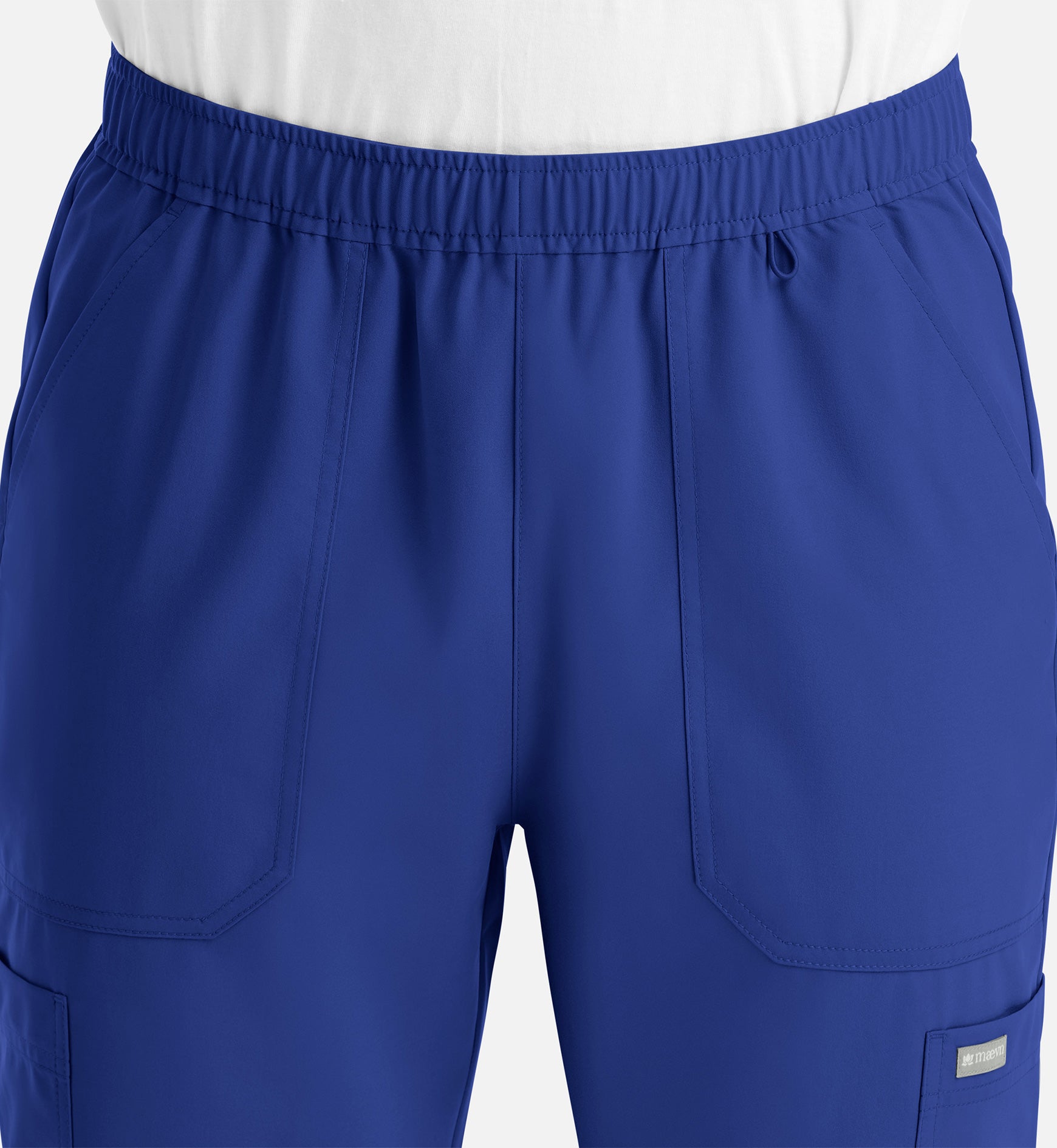 Momentum 5892 Men’s Full Elastic Jogger  Short Galaxy Blue