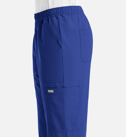 Momentum 5892 Men’s Full Elastic Jogger  Short Galaxy Blue