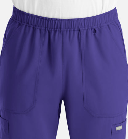 Momentum 5892 Men’s Full Elastic Jogger Grape