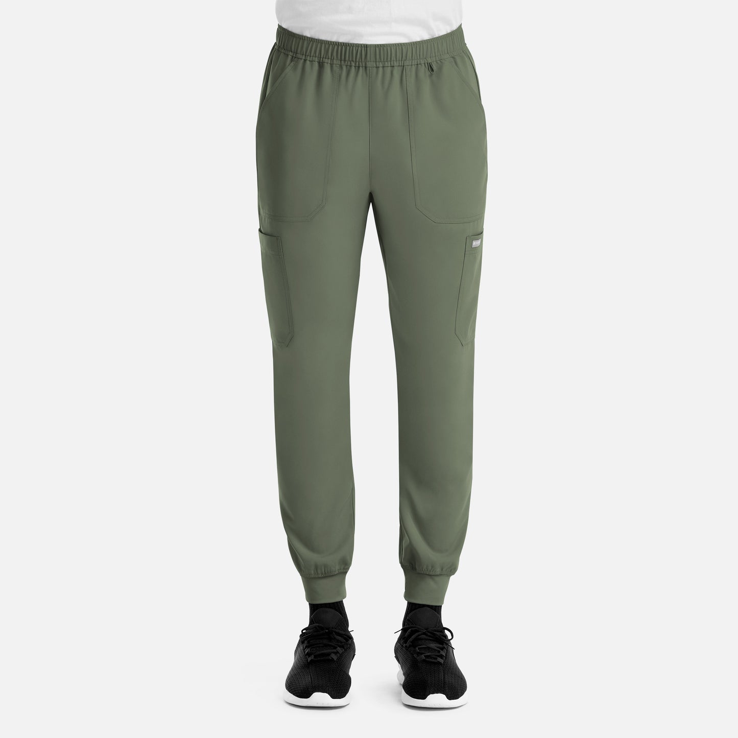 Momentum 5892 Men’s Full Elastic Jogger Olive