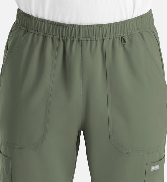 Momentum 5892 Men’s Full Elastic Jogger Olive