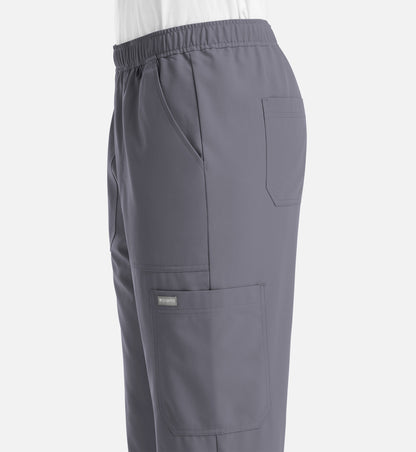 Momentum 5892 Men’s Full Elastic Jogger Pewter