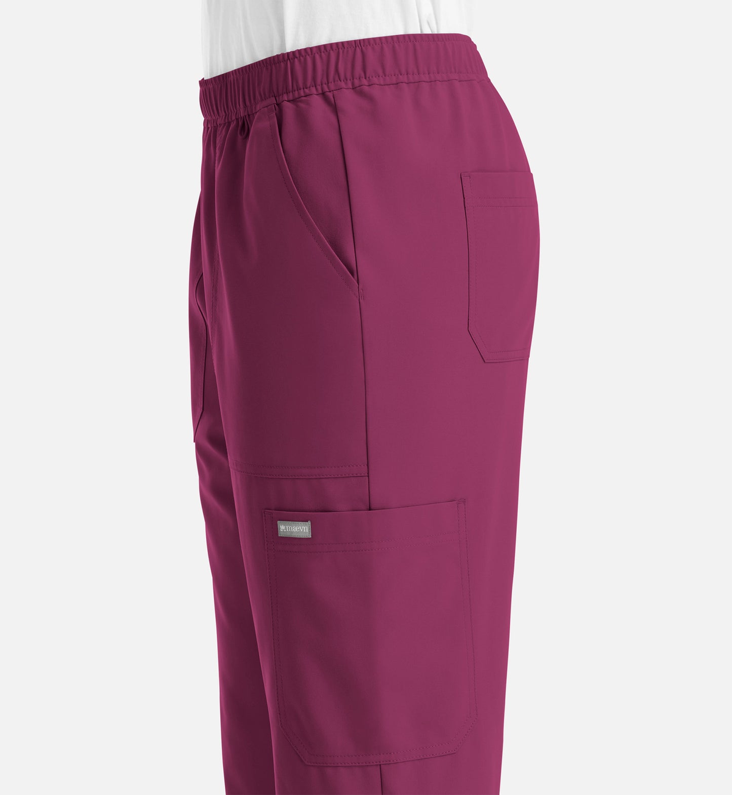 Momentum 5892 Men’s Full Elastic Jogger Wine