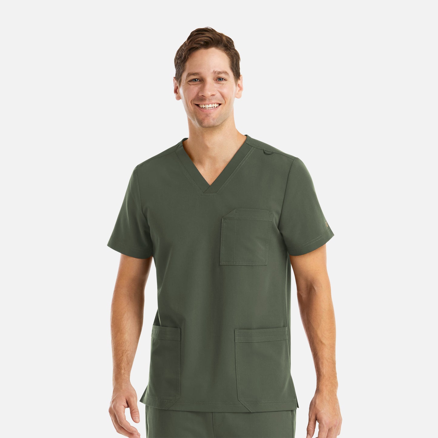 Matrix Pro Men's 5902 Men's 3 Pocket V-Neck Scrub Top