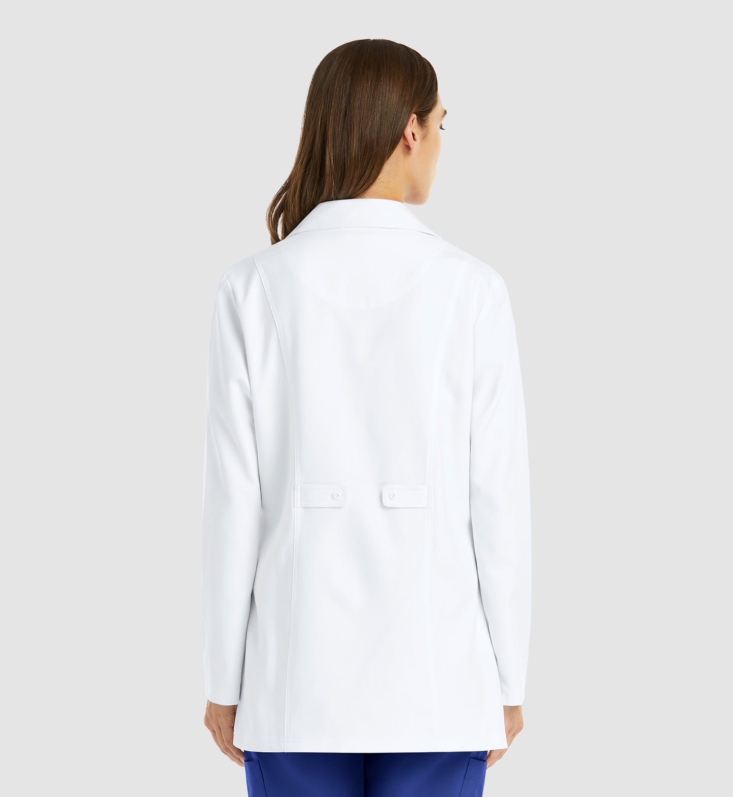 Momentum Lab Coats 5973 Women’s Snap Consultation Lab Coat White