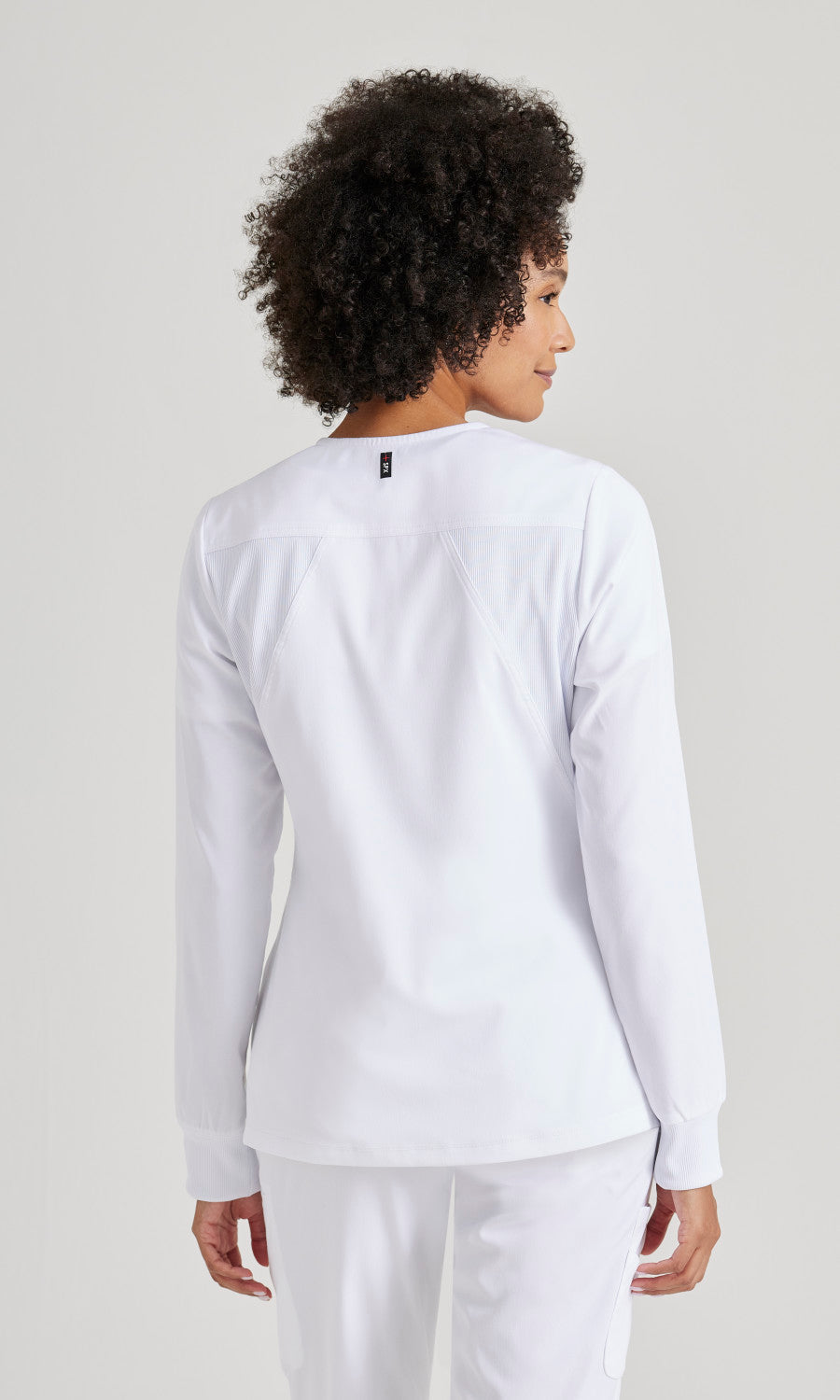 Grey's Anatomy Stretch GRSW873 Gianna Warmup White