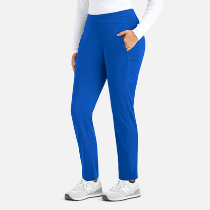 Focus 60301 Women’s Mid Rise Tapered Pant Royal Blue