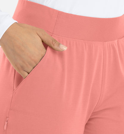 Focus 60302 Women’s Mid Rise Elastic Jogger Desert Coral