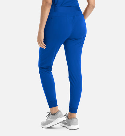 Focus 60302 Women’s Mid Rise Elastic Jogger Royal Blue