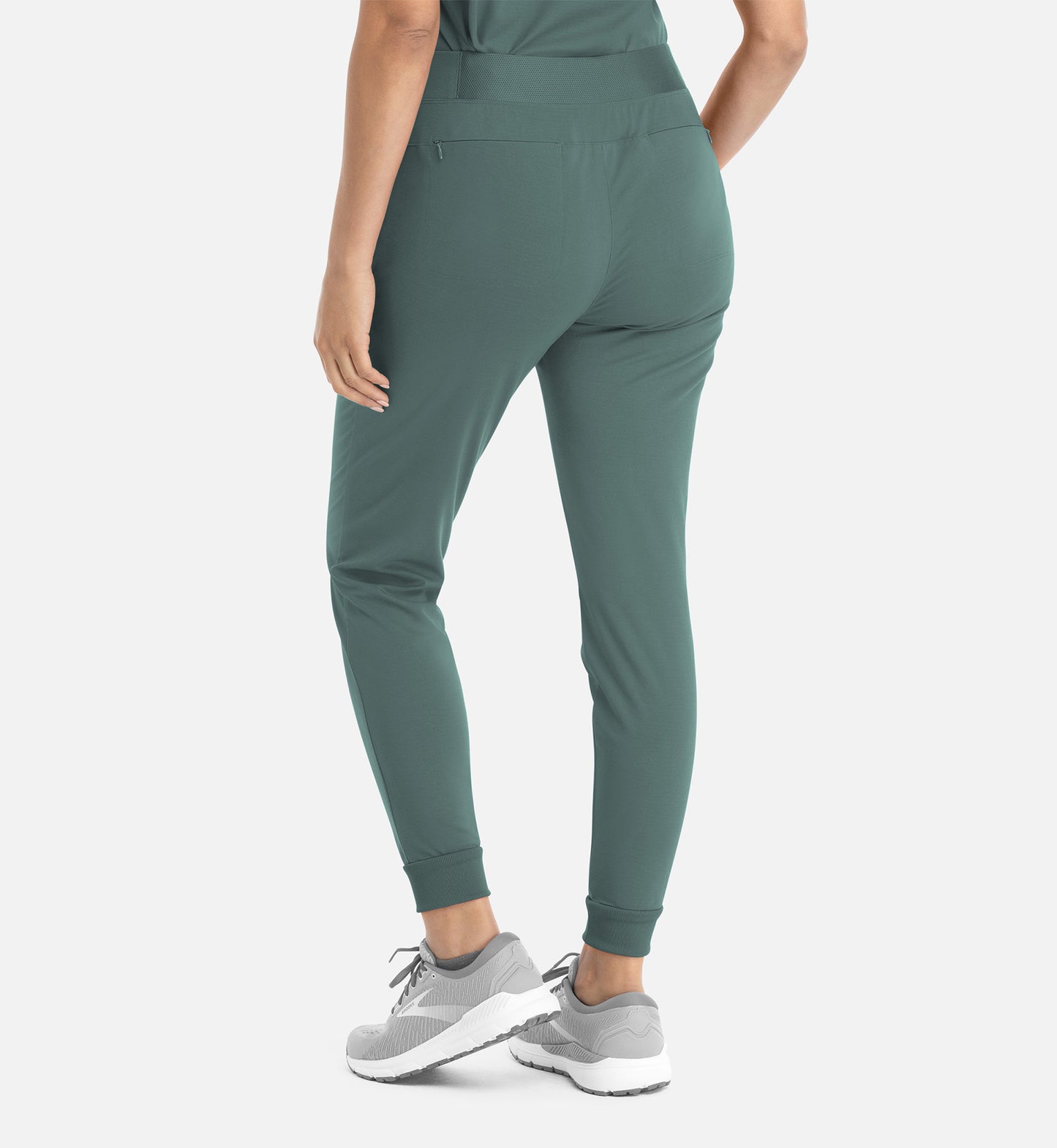 Focus 60302 Women’s Mid Rise Elastic Jogger Sage