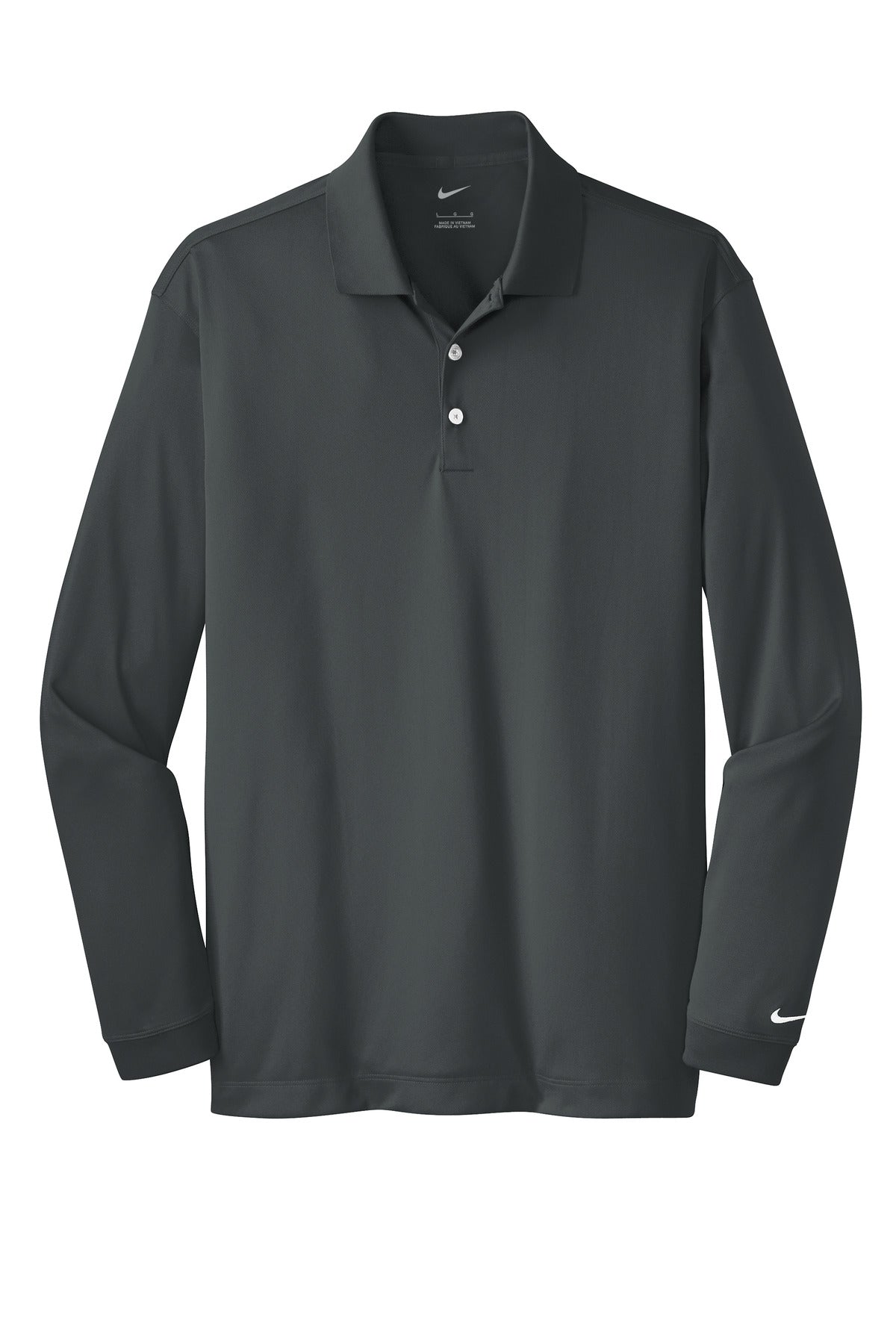 Nike Tall Long Sleeve Dri-FIT Stretch Tech Polo. 604940 Anthracite Tall