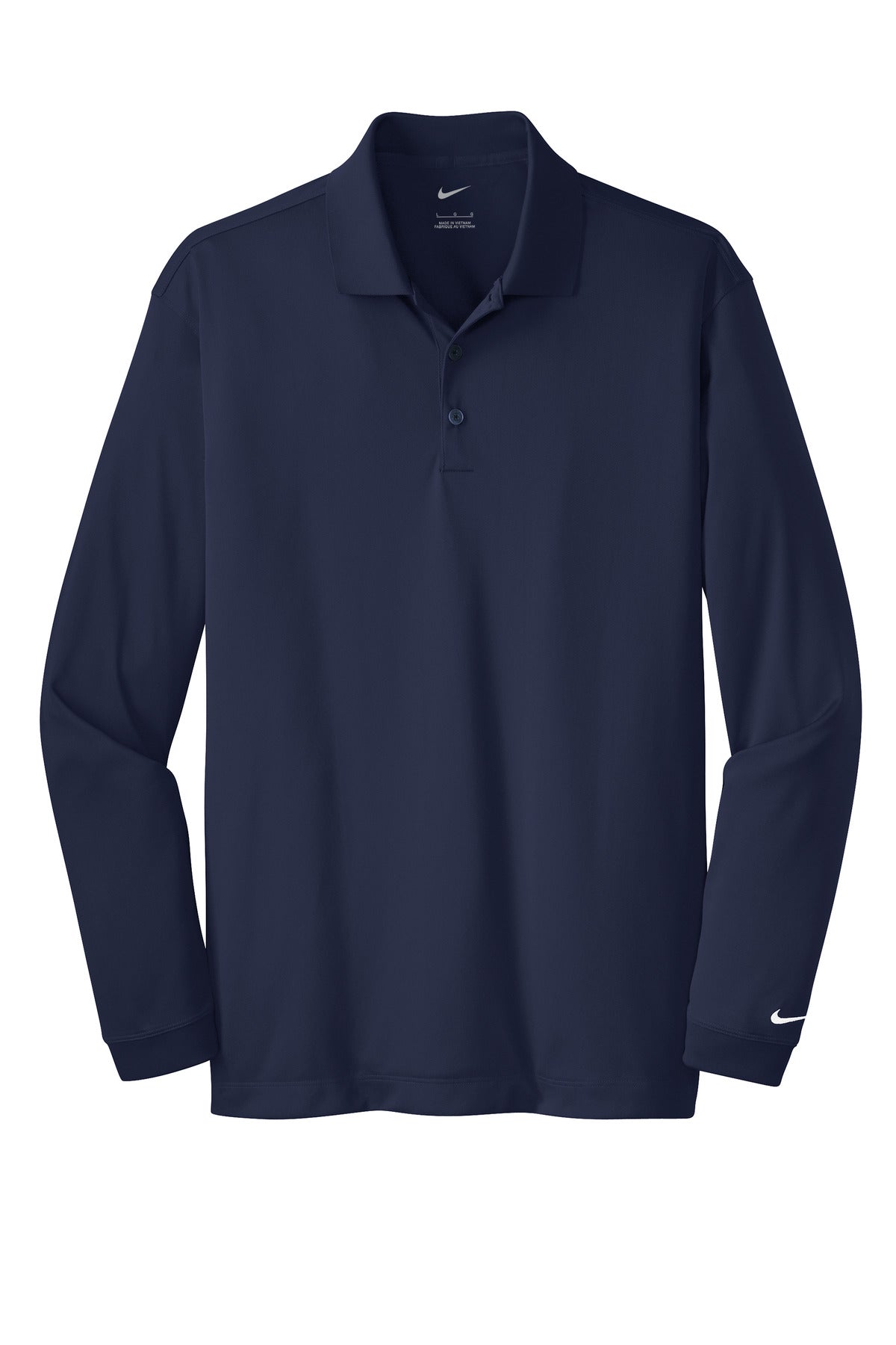 Nike Tall Long Sleeve Dri-FIT Stretch Tech Polo. 604940 Midnight Navy Tall
