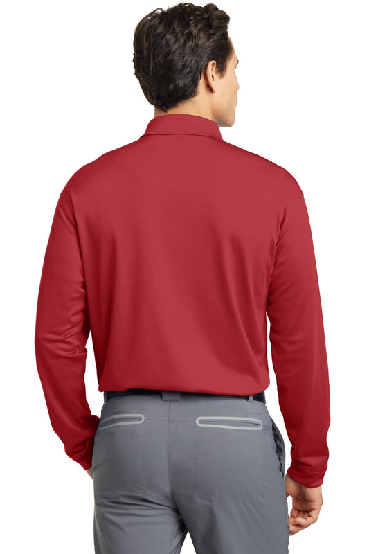 Nike Tall Long Sleeve Dri-FIT Stretch Tech Polo. 604940 Varsity Red Tall