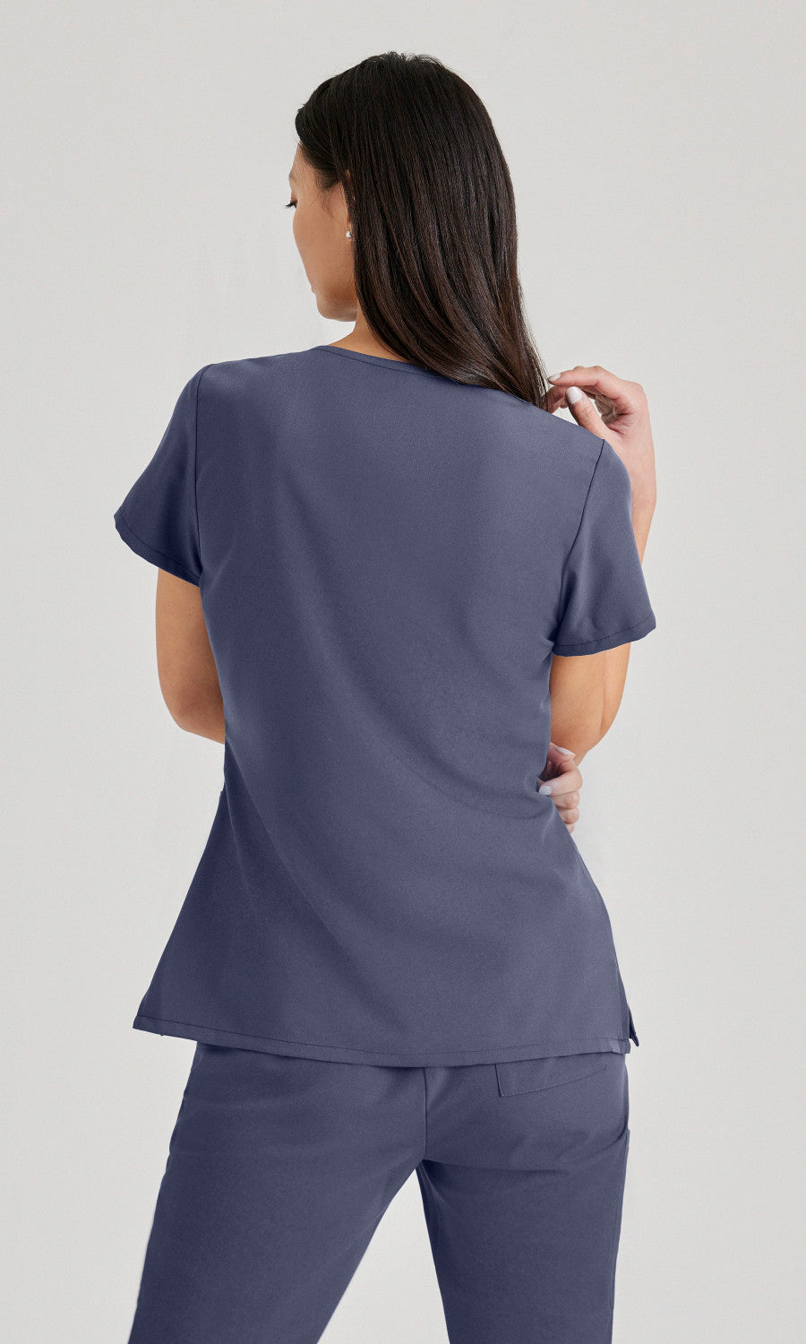 Barco Unify BUT167 Purpose Scrub Top Steel