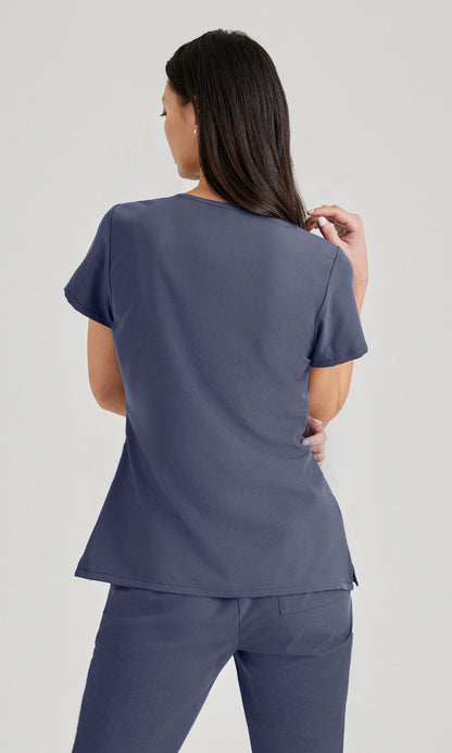 Barco Unify BUT167 Purpose Scrub Top Steel