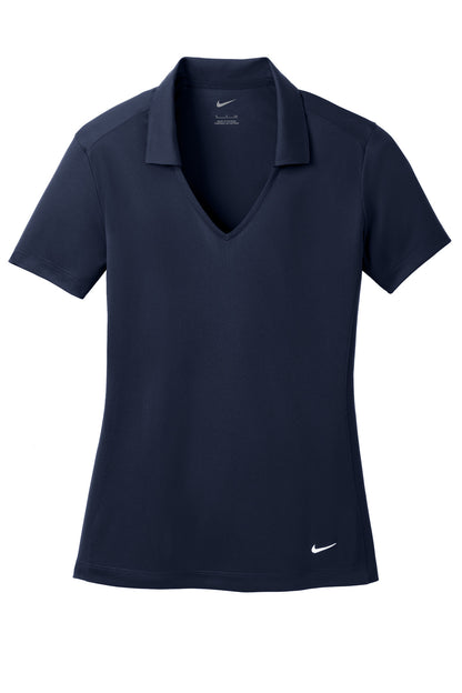Nike Women's Dri-FIT Vertical Mesh Polo. 637165 Marine