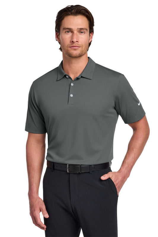 Nike Dri-FIT Vertical Mesh Polo 637167 Anthracite