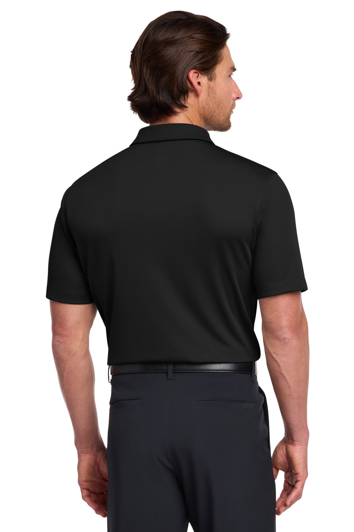 Nike Dri-FIT Vertical Mesh Polo 637167 Black