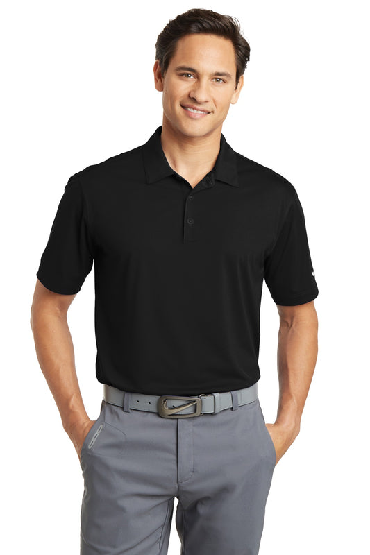 Nike Dri-FIT Vertical Mesh Polo. 637167 Black