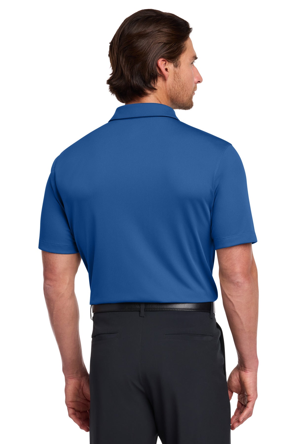 Nike Dri-FIT Vertical Mesh Polo 637167 Gym Blue