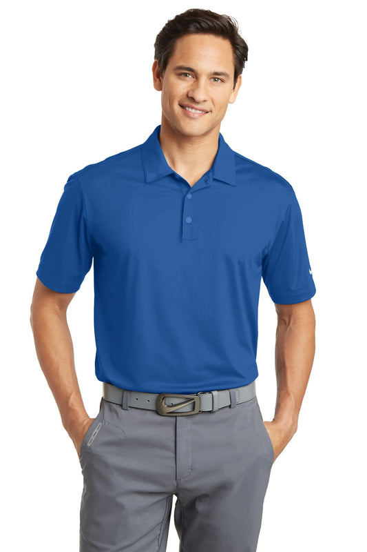 Nike Dri-FIT Vertical Mesh Polo. 637167 Gym Blue