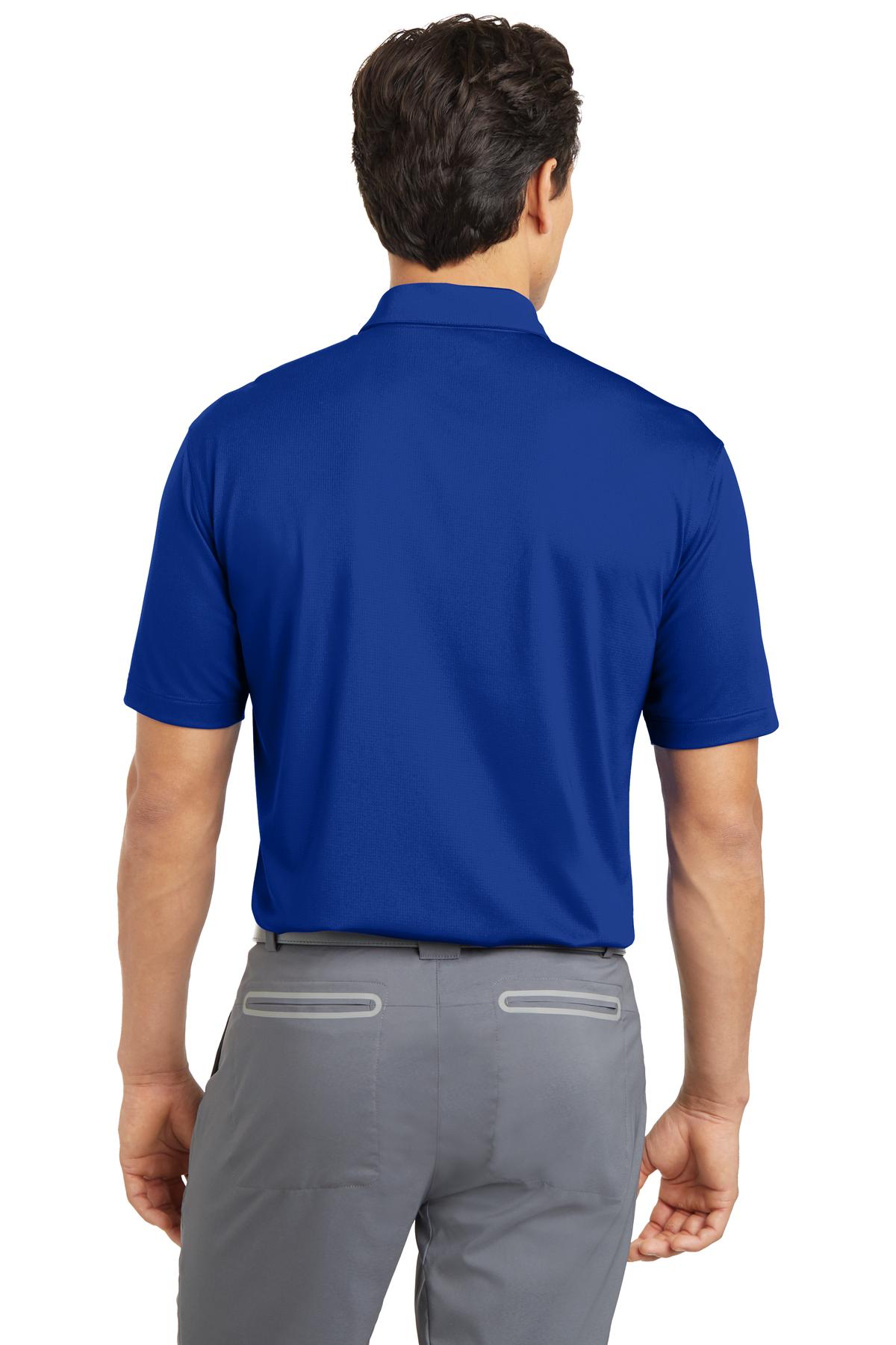Nike Dri-FIT Vertical Mesh Polo. 637167 Old Royal