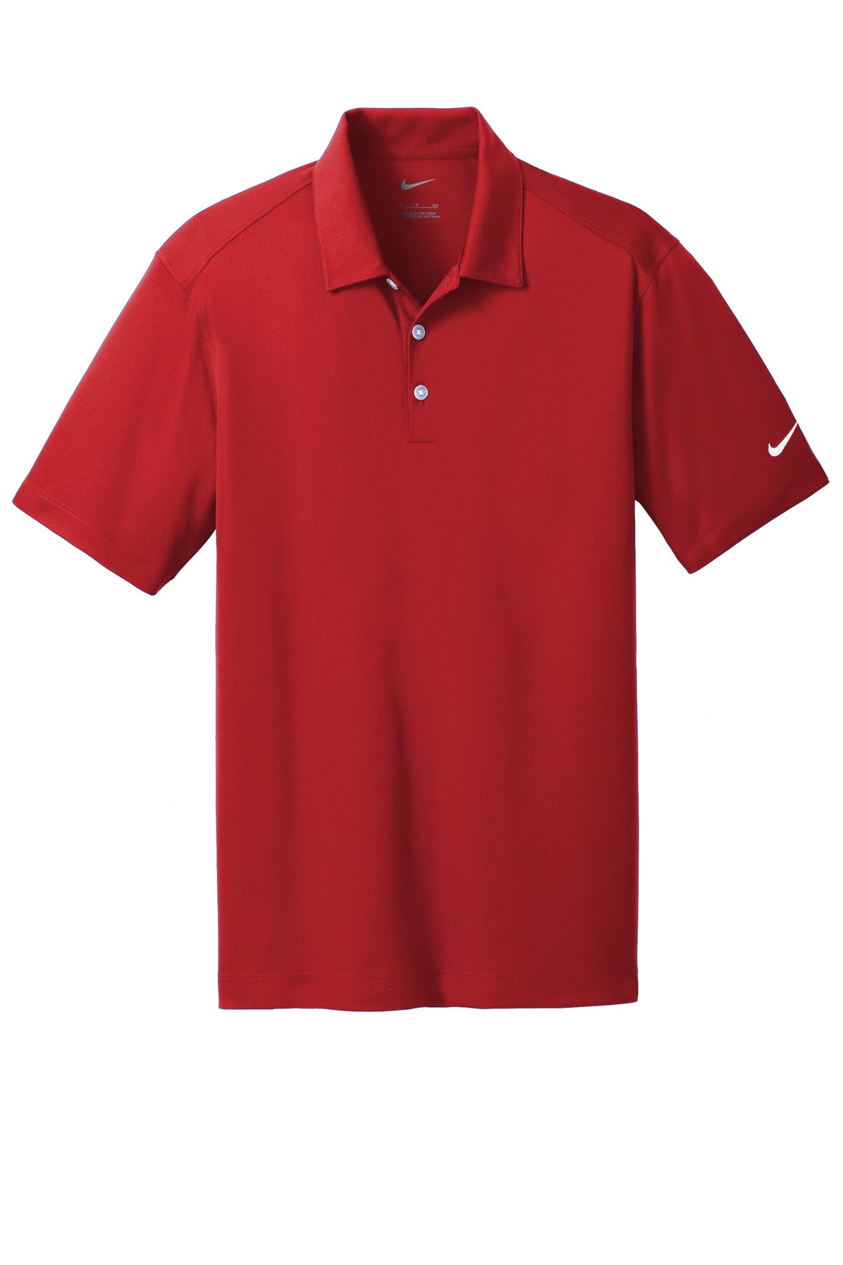 Nike Dri-FIT Vertical Mesh Polo. 637167 University Red
