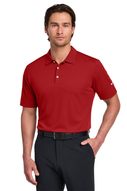 Nike Dri-FIT Vertical Mesh Polo 637167 University Red