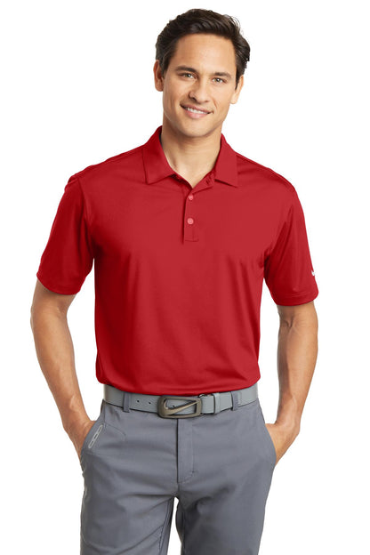 Nike Dri-FIT Vertical Mesh Polo. 637167 University Red