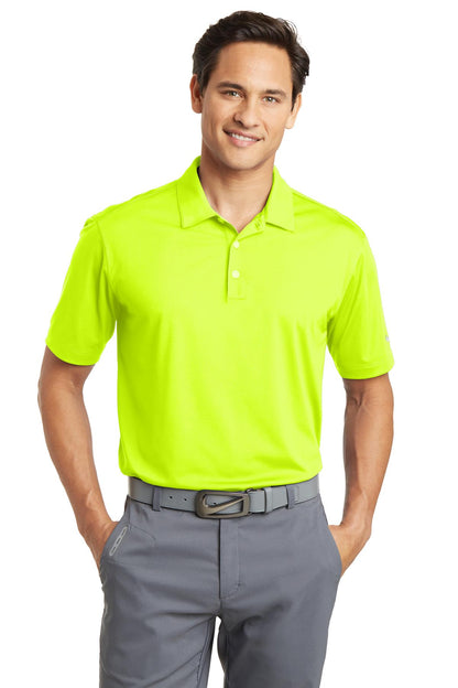 Nike Dri-FIT Vertical Mesh Polo. 637167 Volt