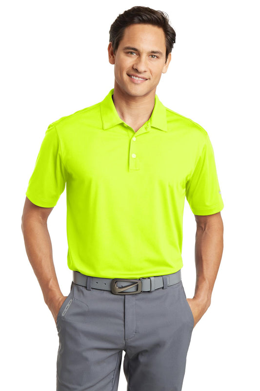 Nike Dri-FIT Vertical Mesh Polo. 637167 Volt
