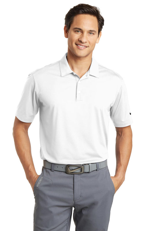 Nike Dri-FIT Vertical Mesh Polo. 637167 White