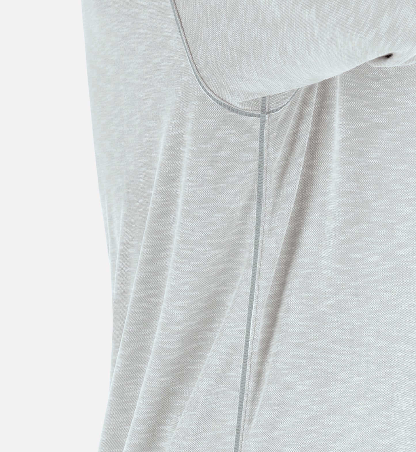 Knit 6409 Men's Short Sleeve Modal Tee Light Gray