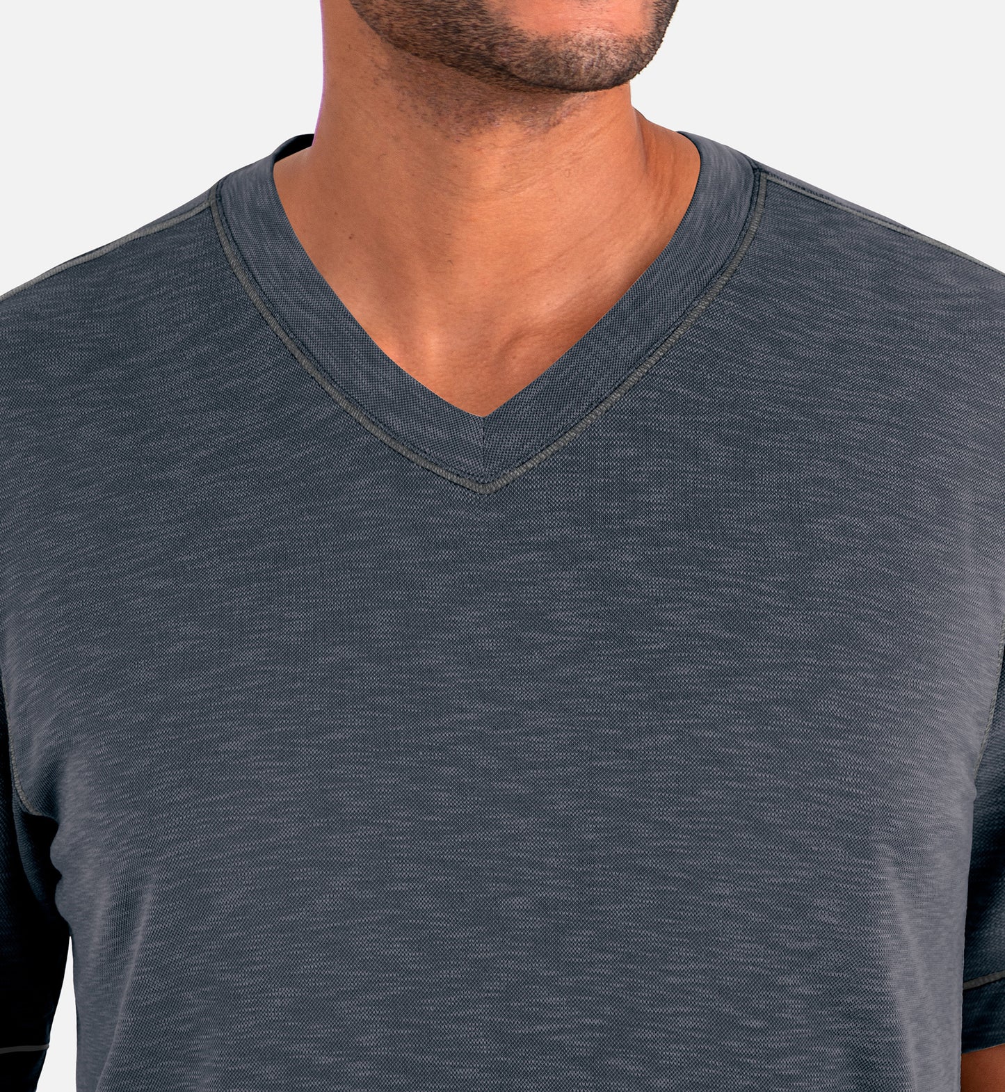 Knit 6409 Men's Short Sleeve Modal Tee Navy