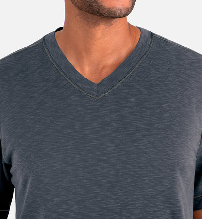 Knit 6409 Men's Short Sleeve Modal Tee Navy