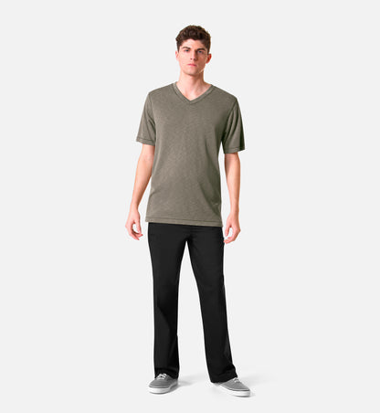 Knit 6409 Men's Short Sleeve Modal Tee Taupe