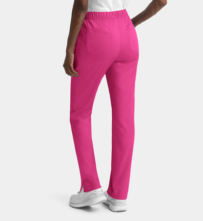 Matrix 6501 Women’s Full Elastic Waistband Cargo Pant Hot Pink