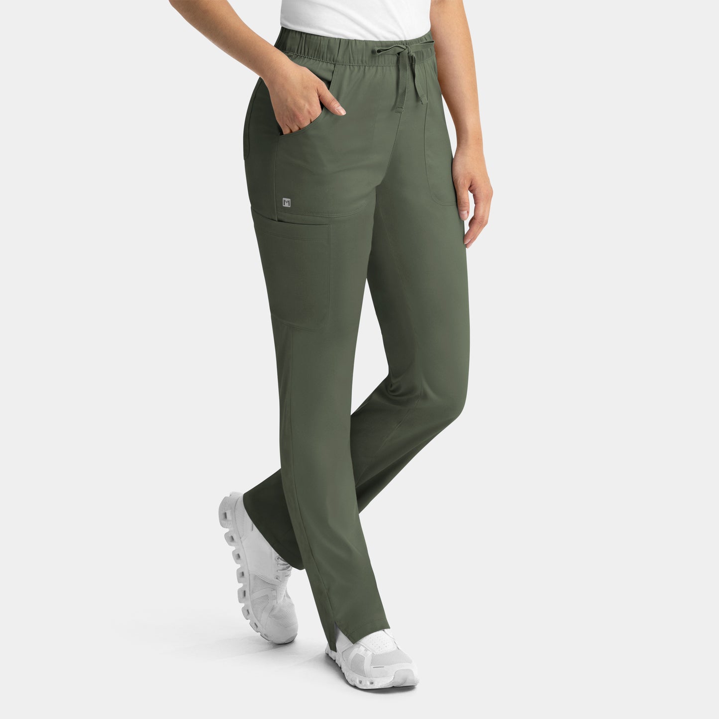 Matrix 6501 Full Elastic Waistband Cargo Scrub Pants