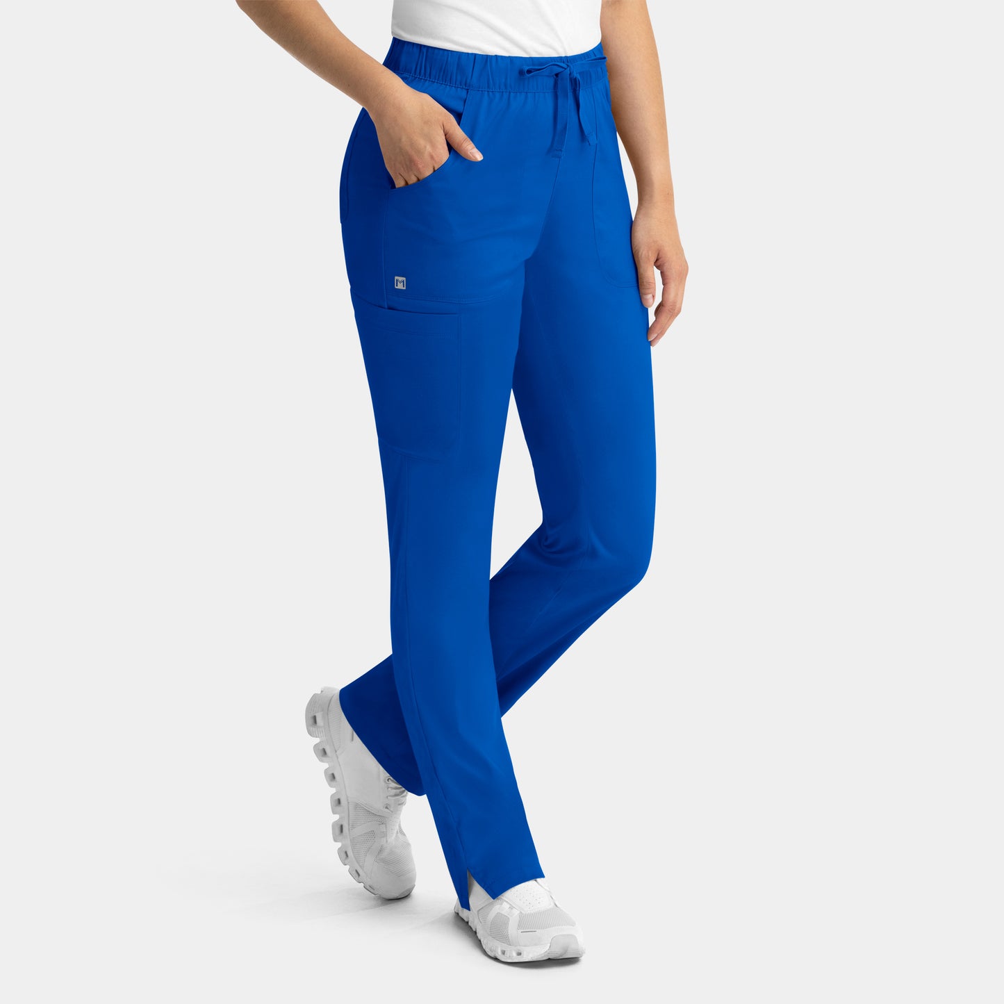 Matrix 6501 Women’s Full Elastic Waistband Cargo Pant Royal Blue