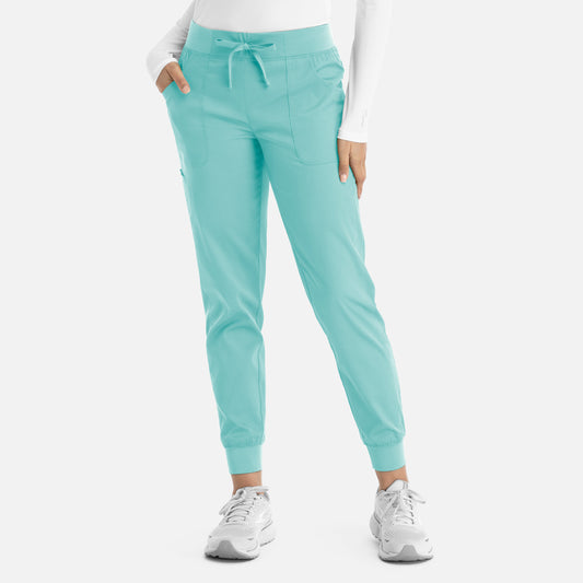 Matrix 6502 Women’s Yoga Waist Jogger Aruba Blue