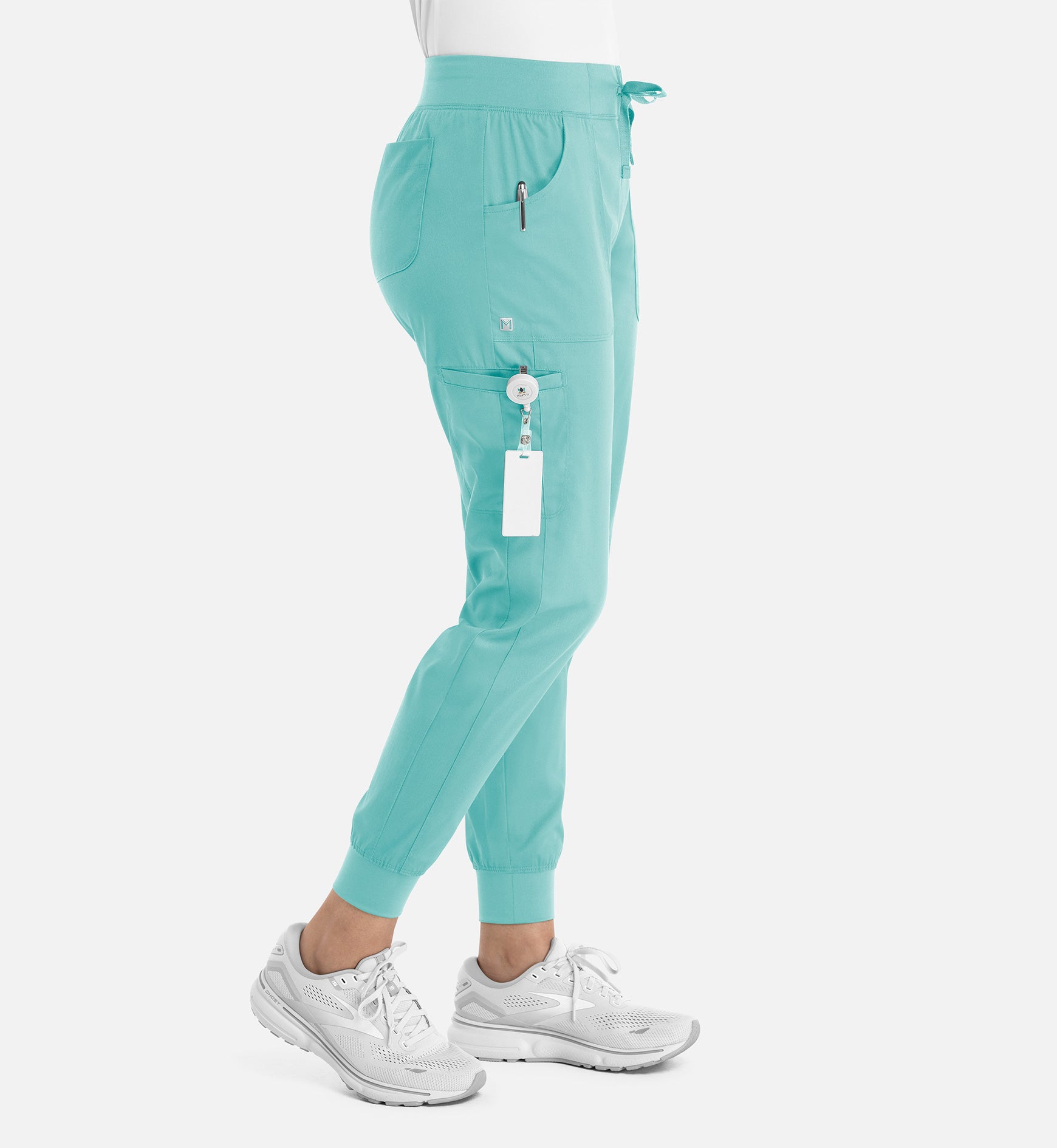 Matrix 6502 Women’s Yoga Waist Jogger Aruba Blue