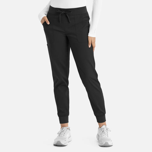 Matrix 6502 Women's Yoga Waist Jogger Black