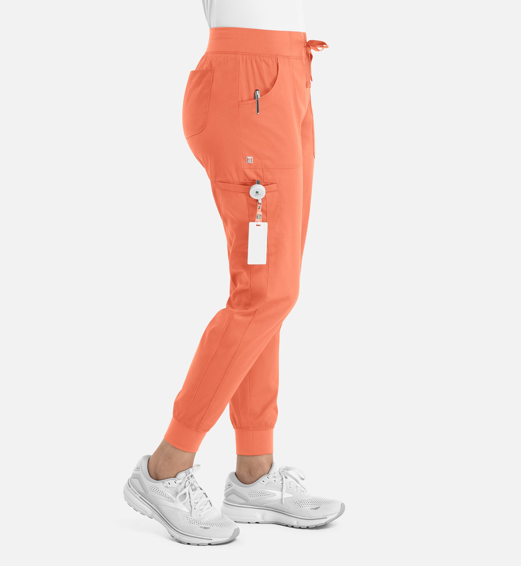 Matrix 6502 Women’s Yoga Waist Jogger Fresh Salmon