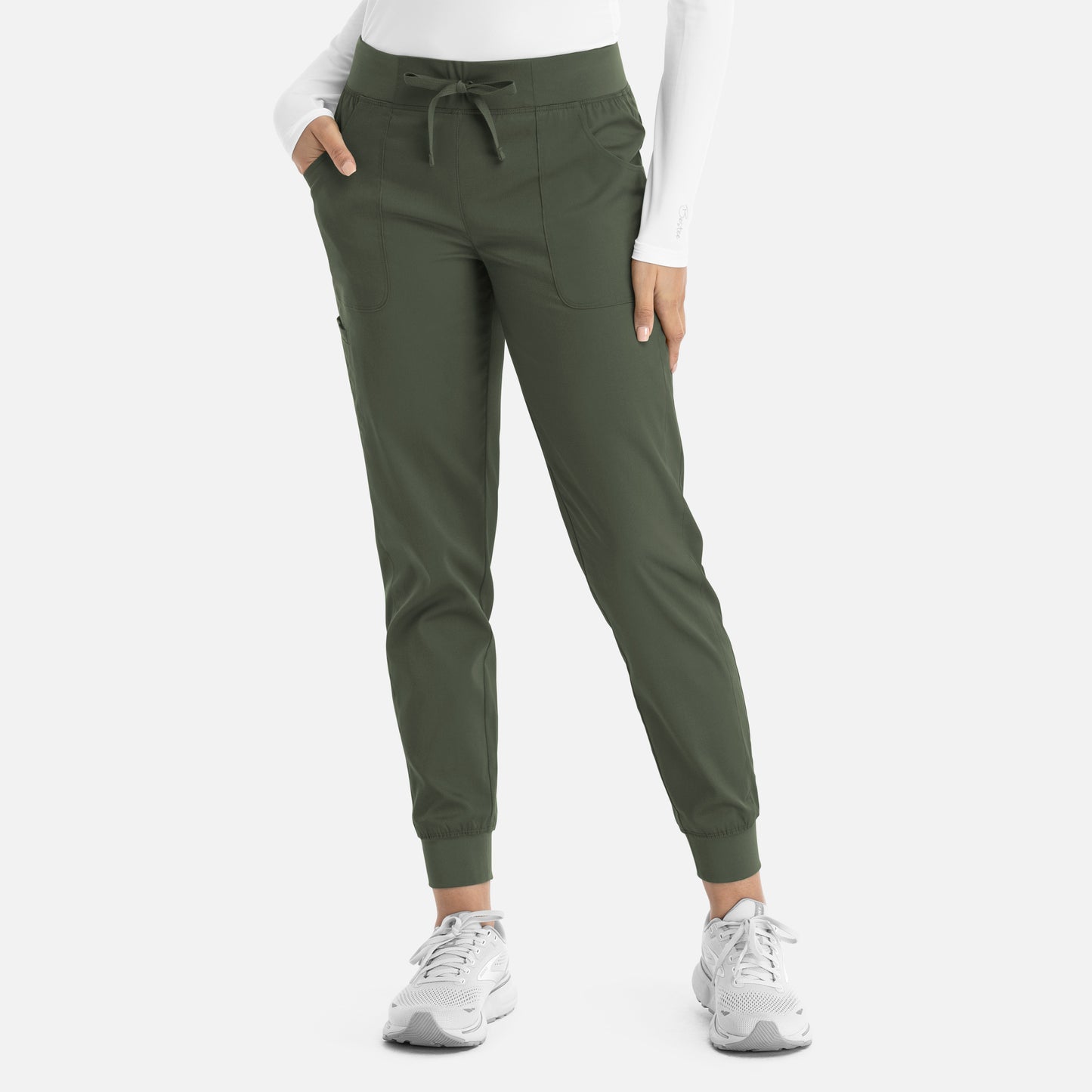 Matrix 6502 Women’s Yoga Waist Jogger Olive