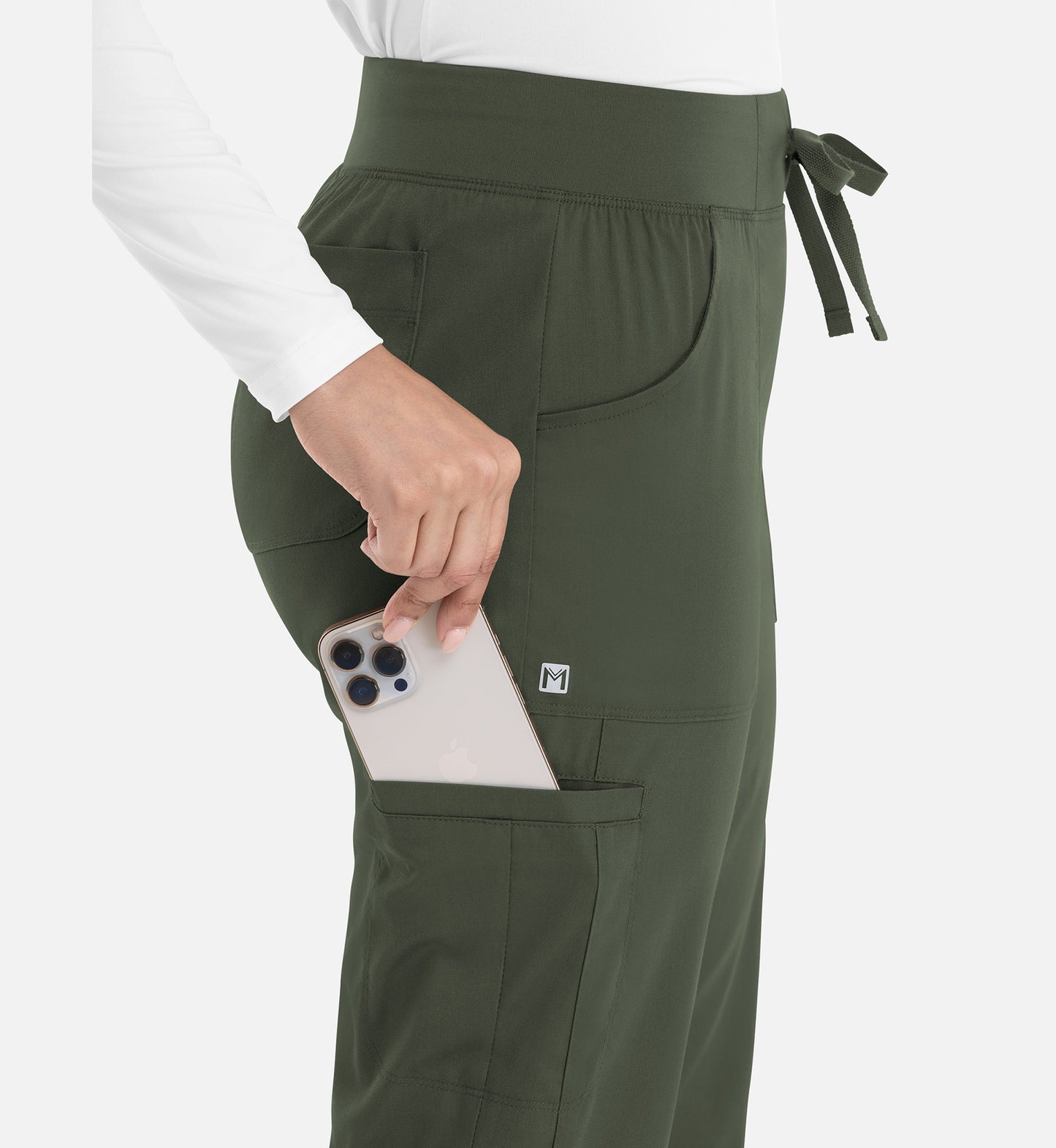 Matrix 6502 Women’s Yoga Waist Jogger Olive