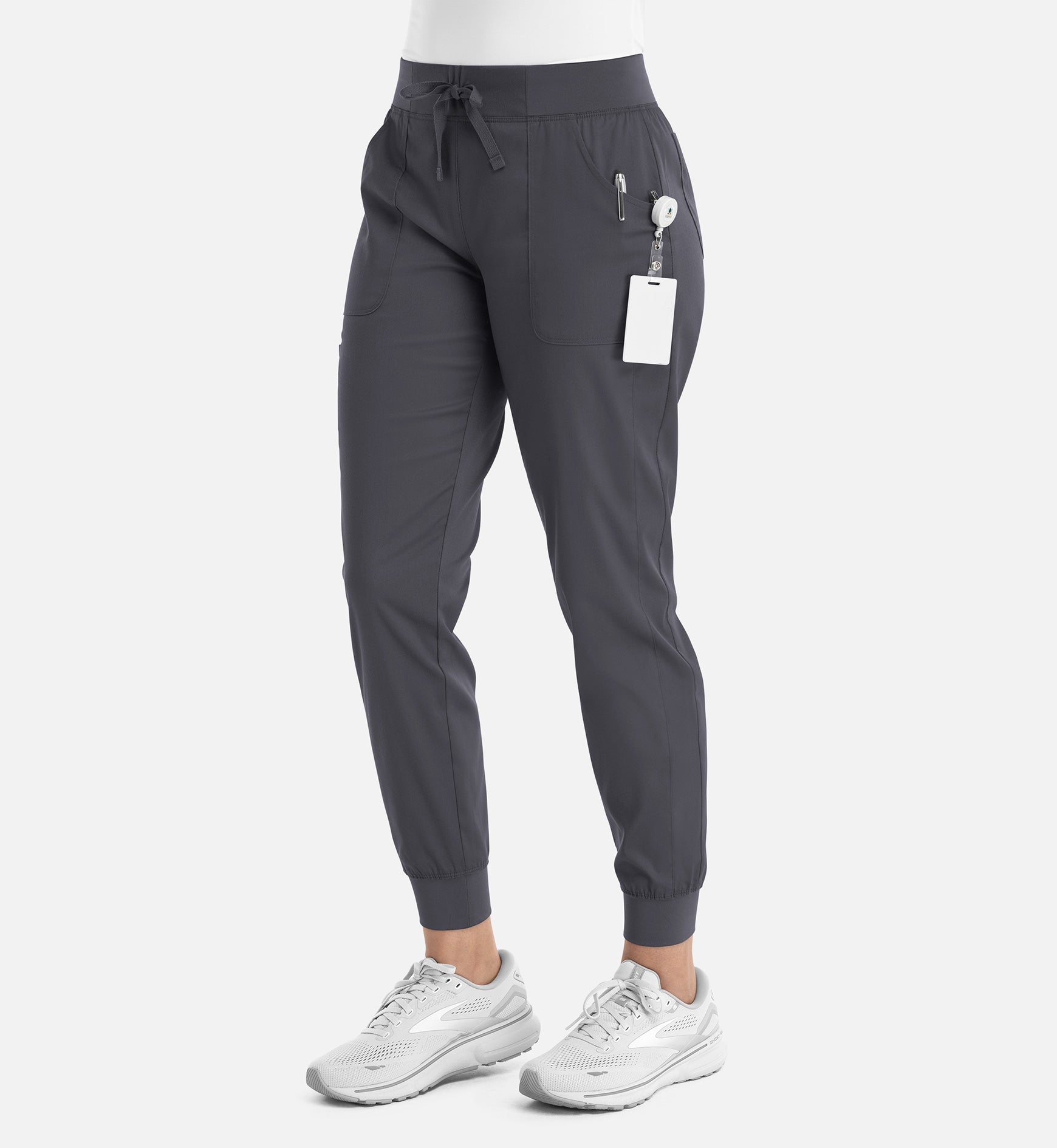 Matrix 6502 Women’s Yoga Waist Jogger Pewter